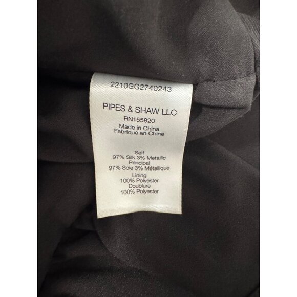 Veronica Beard Kailani Halter Metallic Top Size 10 Sleeveless NWT $398 - Picture 3 of 15